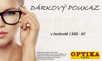 Obrázek DÁRKOVÝ POUKAZ 1.500,-