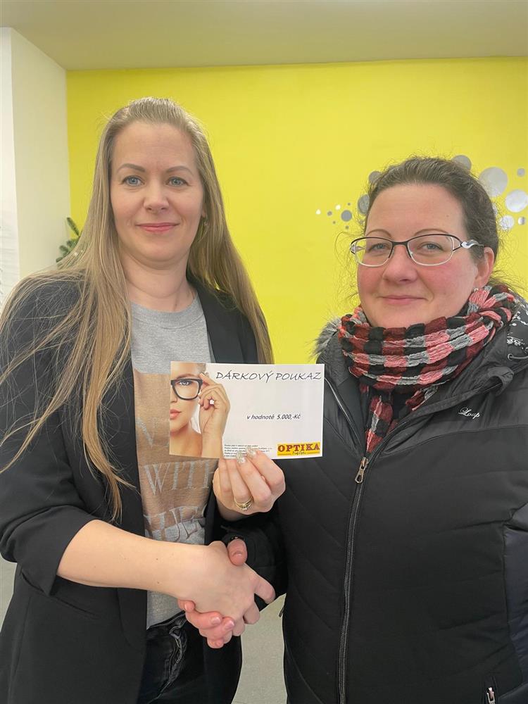 výherce dárkového poukazu 5.000,-